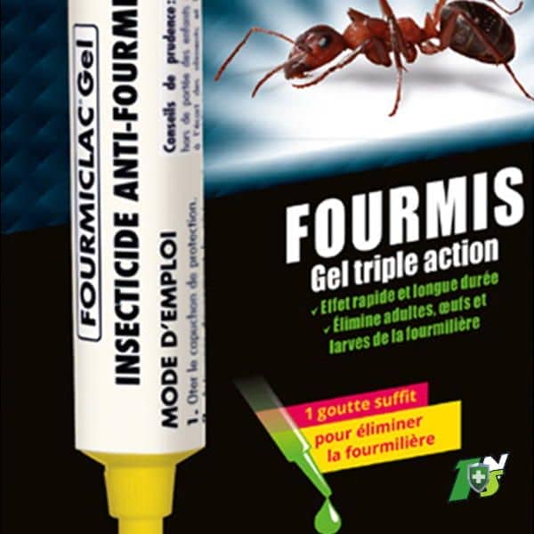 CLAC Gel Fourmis Triple Action, Produit pour Lutter Contre Les Fourmis –  Insecticide Anti-Fourmis, piege Puissant intérieur antifour - Cdiscount  Jardin