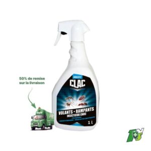 CLAC Gel Fourmis Triple Action, Produit pour Lutter Contre Les Fourmis –  Insecticide Anti-Fourmis, piege Puissant intérieur antifour - Cdiscount  Jardin